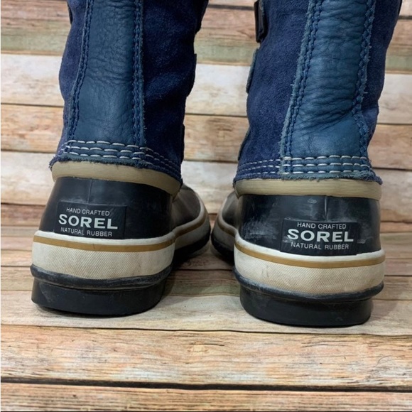 Sorel Joan of Arctic Blue Navy Waterproof Boot - Picture 7 of 11